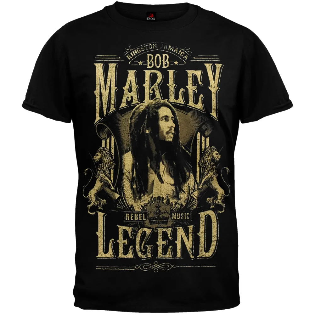 Bob Marley - Rebel Legend T-Shirt sold by Old Glory