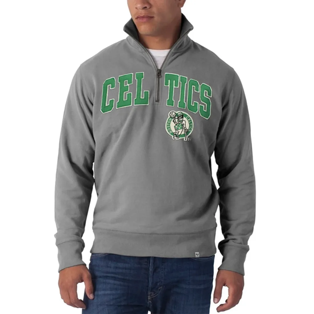 Boston Celtics - Striker 1/4 Zip Premium Sweatshirt sold by Old Glory