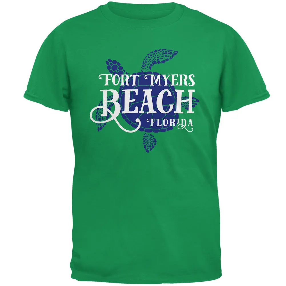 Summer Sun Sea Turtle Fort Myers Beach Mens T Shirt sold by Old Glory product image thumbnail 2