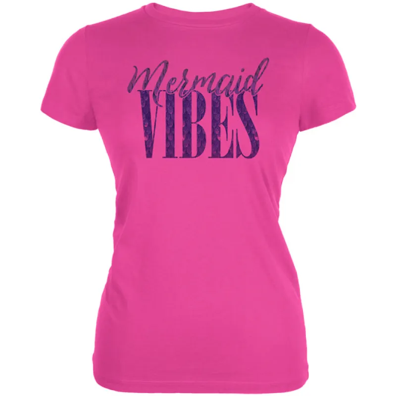 Mermaid Vibes Juniors Soft T Shirt sold by Old Glory