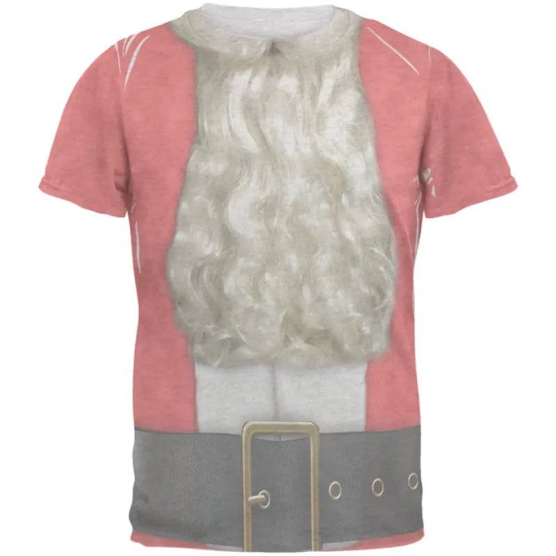 Christmas Bearded Santa Costume Mens T Shirt sold by Old Glory