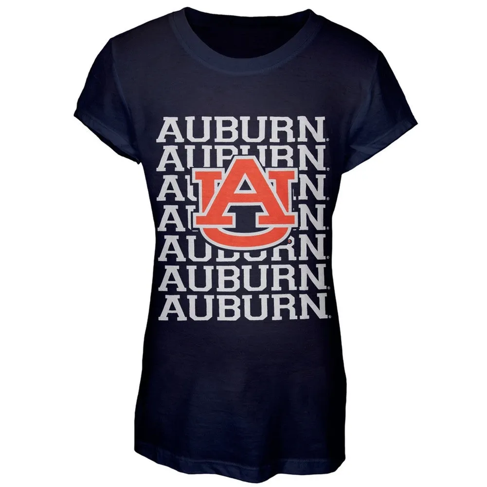 Auburn Tigers - Team & Logo Girls Youth T-Shirt sold by Old Glory