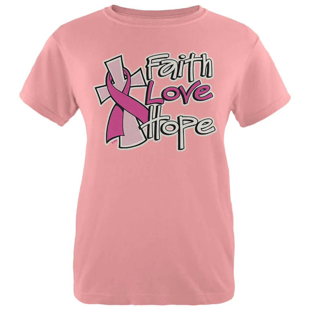 Faith Love Hope Womens T Shirt sold by Old Glory
