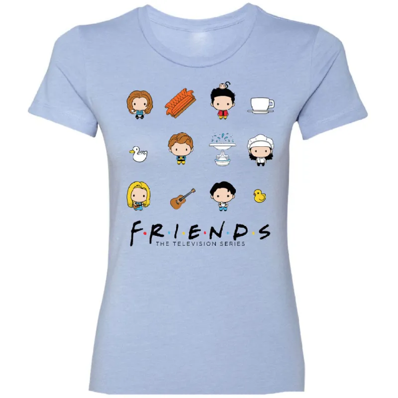 Friends - Cartoon Favorites Juniors T Shirt sold by Old Glory