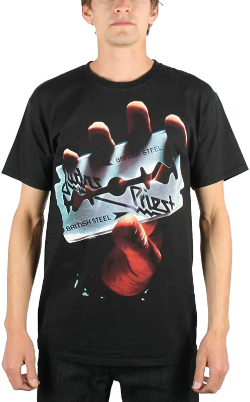 Judas Priest - British Steel Mens T Shirt sold by Old Glory