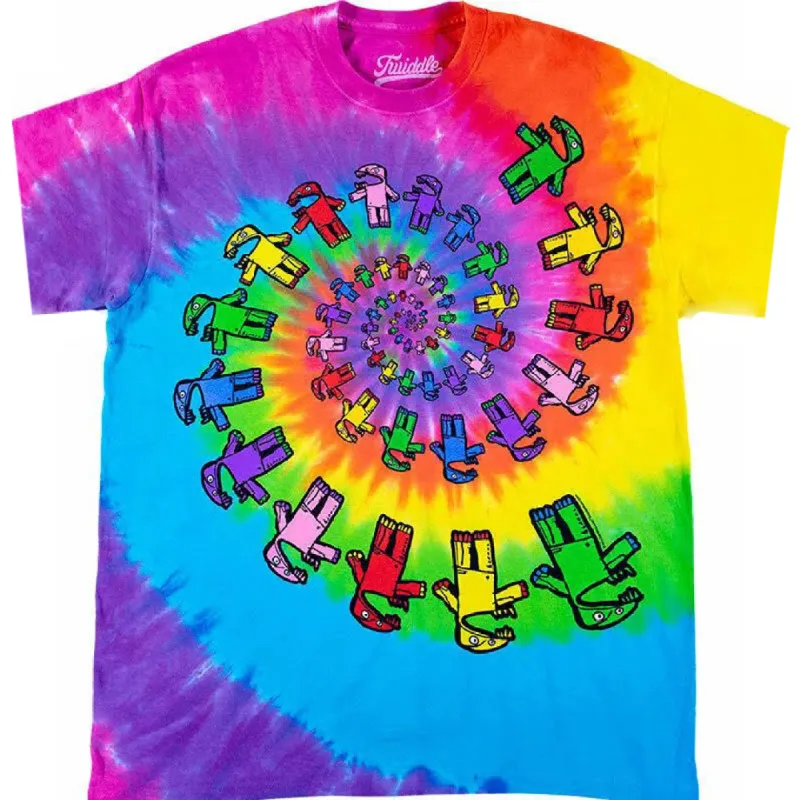 Twiddle - Spiral Tie Dye Mens T Shirt sold by Old Glory