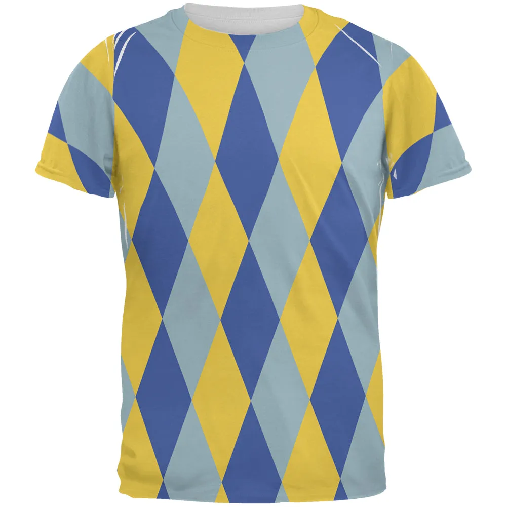 Hanukkah Jester Harlequin Costume All Over Mens T Shirt sold by Old Glory