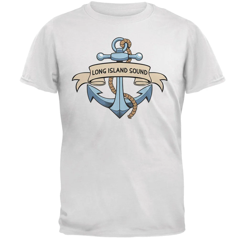 Anchor at Long Island Sound Mens T Shirt sold by Old Glory product image thumbnail 5