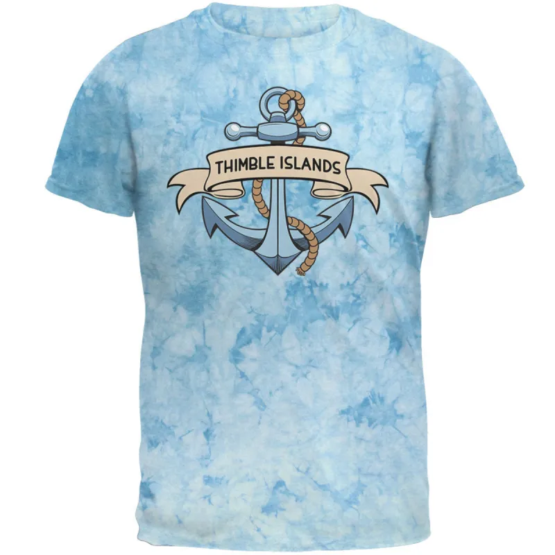 Anchor at Thimble Islands Mens T Shirt sold by Old Glory