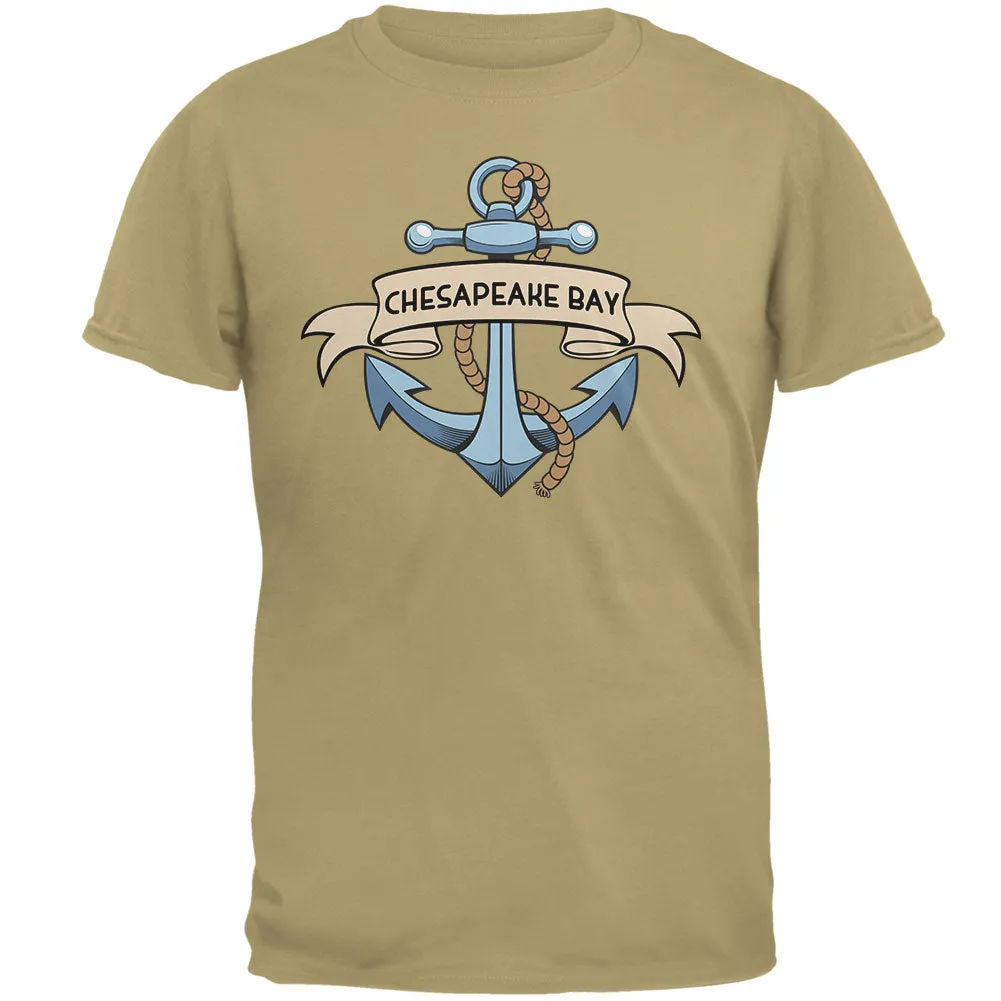 Anchor at Chesapeake Bay Mens T Shirt sold by Old Glory product image thumbnail 4