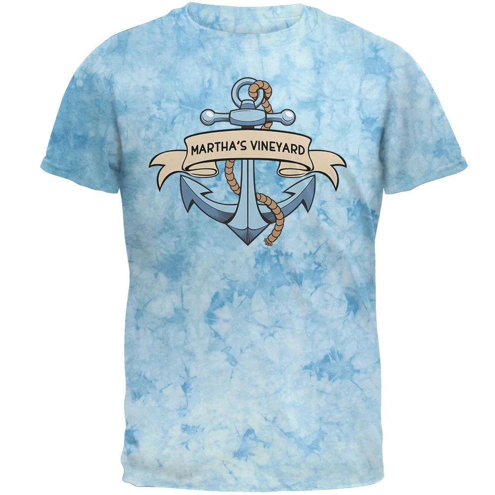 Anchor at Martha's Vineyard Mens T Shirt sold by Old Glory