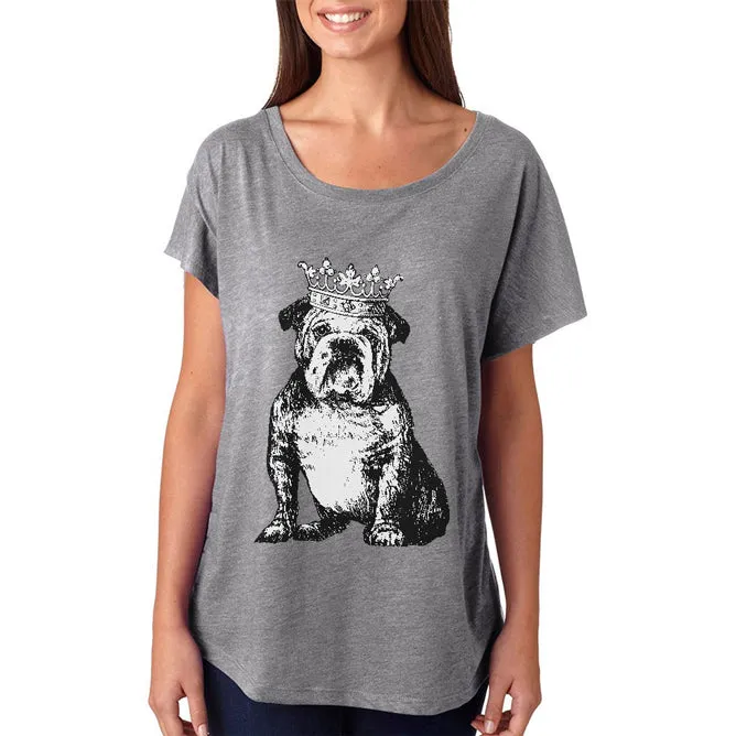 Bulldog Crown Juniors Dolman T Shirt sold by Old Glory