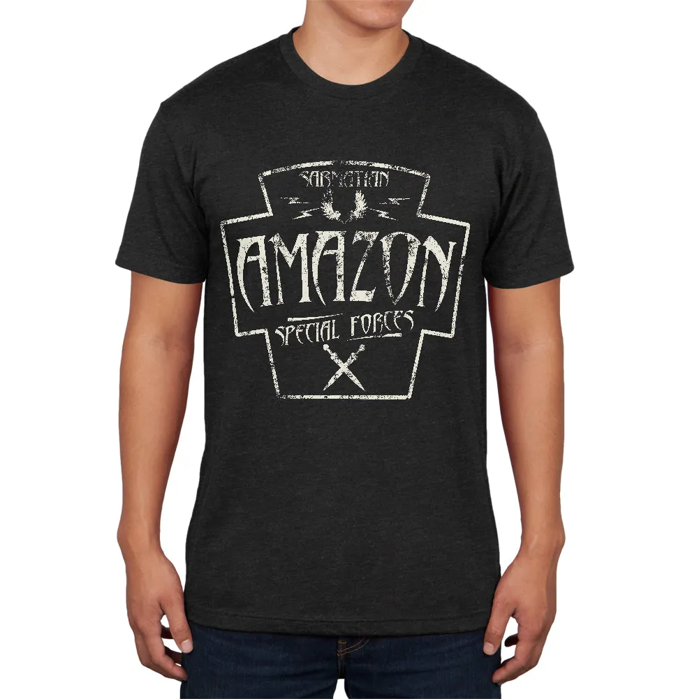 Amazonian Sarmatian Special Forces Retro Vintage Mens Soft T Shirt sold by Old Glory