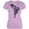 Spring Bird Pretty Line Art Juniors Soft T Shirt sold by Old Glory