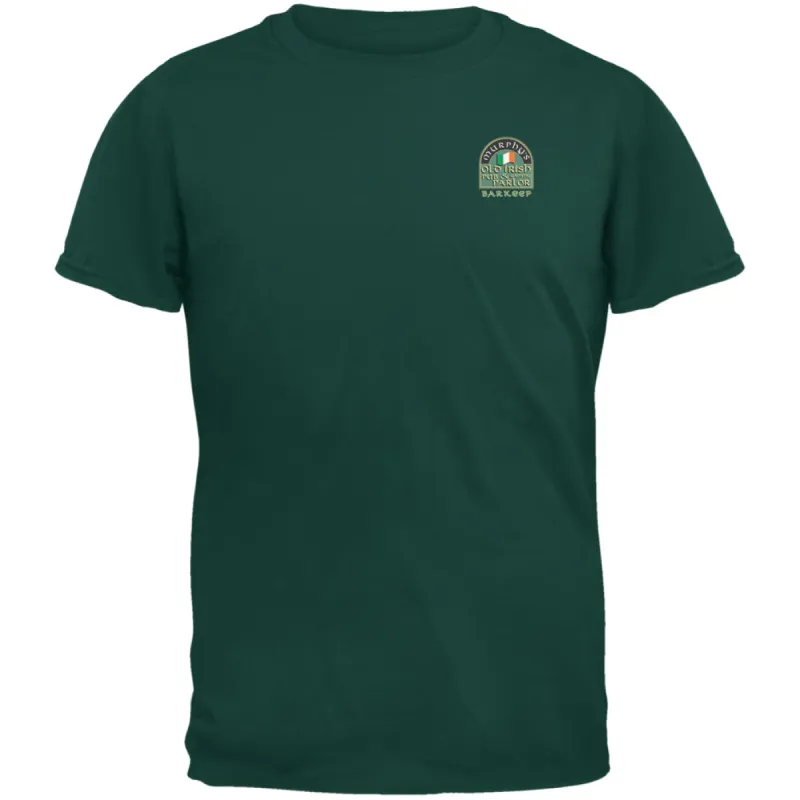 St. Patricks Day - Murphy's Irish Pub Drinkers Barkeep Forest Adult  T-Shirt sold by Old Glory