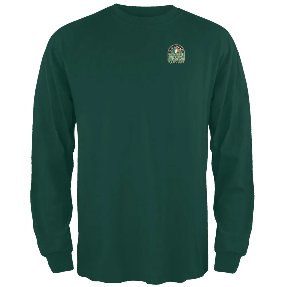 St. Patricks Day - Murphy's Irish Pub Slainte Barkeep Forest Long Sleeve T-Shirt sold by Old Glory