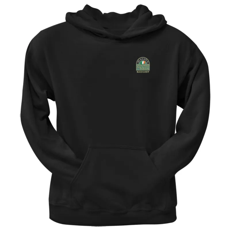St. Patricks Day - Walsh's Irish Pub Slainte Barkeep Black Adult Hoodie sold by Old Glory