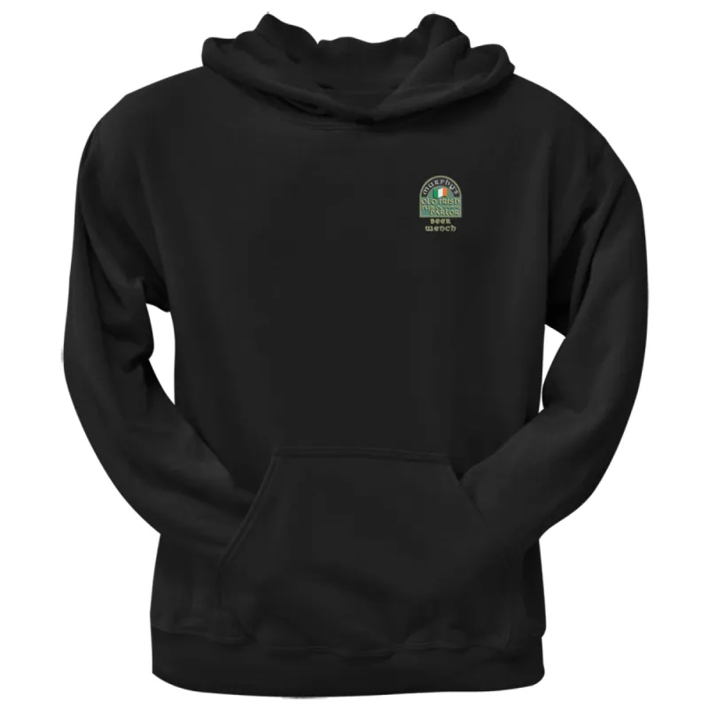 St. Patricks Day - Murphy's Irish Pub Slainte Beer Wench Black Adult Hoodie sold by Old Glory