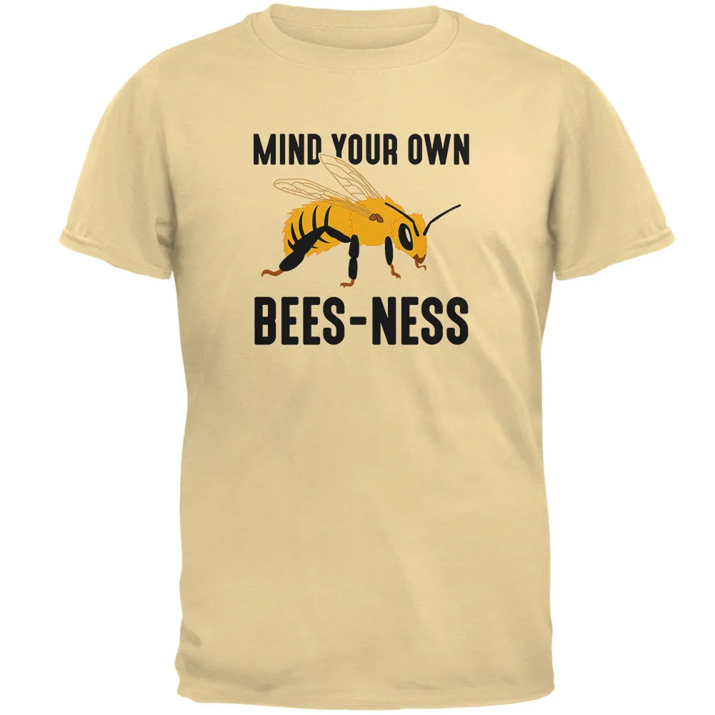 Honey Bee Mind Your Own Bees-ness Business Mens T Shirt sold by Old Glory product image thumbnail 2