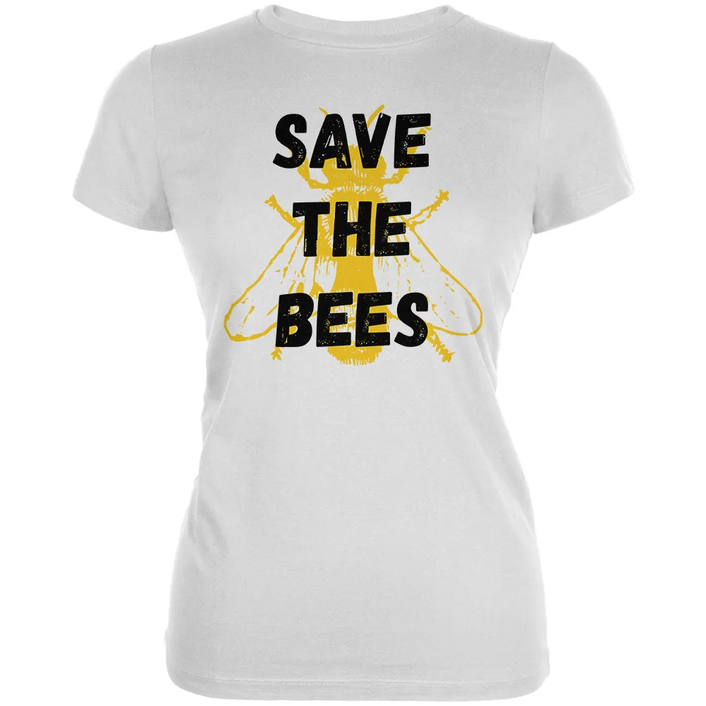 Honey Bee Save the Bees Juniors Soft T Shirt sold by Old Glory product image thumbnail 2