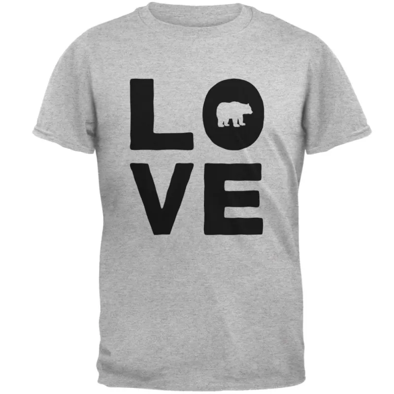 Autumn Bear Love Mens T Shirt sold by Old Glory