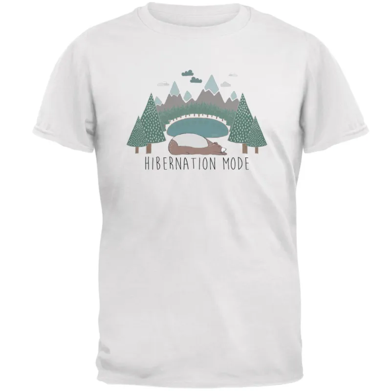 Autumn Bear Hibernation Mode Mens T Shirt sold by Old Glory