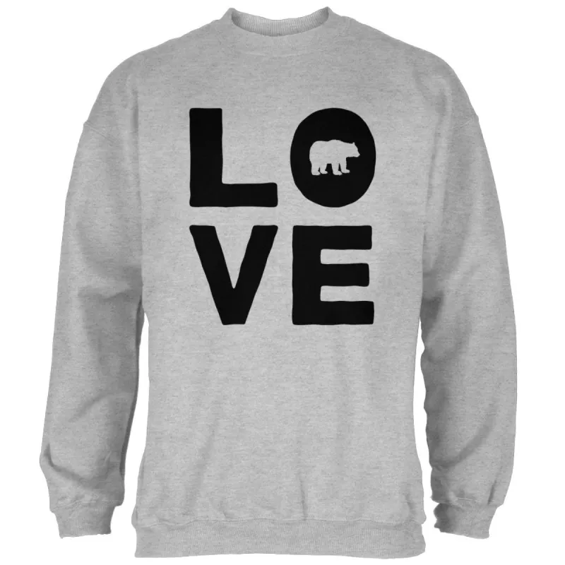 Autumn Bear Love Mens Sweatshirt sold by Old Glory