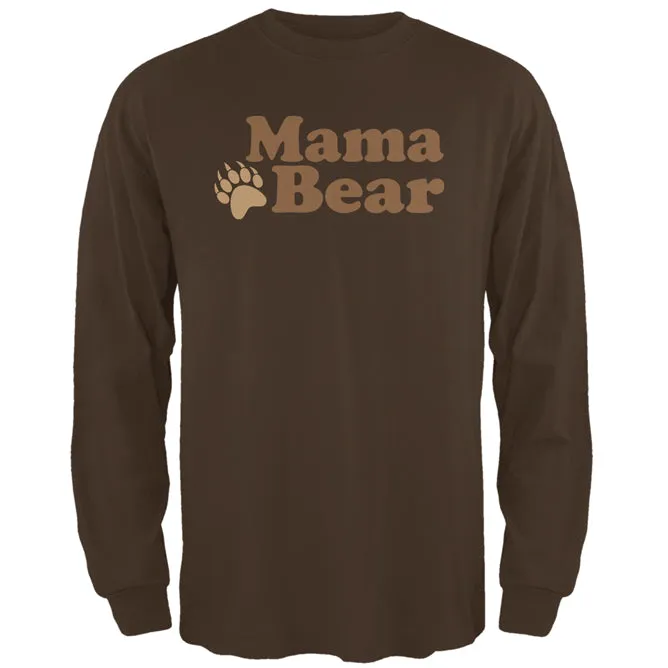 Mothers Day Mama Bear Mens Long Sleeve T Shirt sold by Old Glory