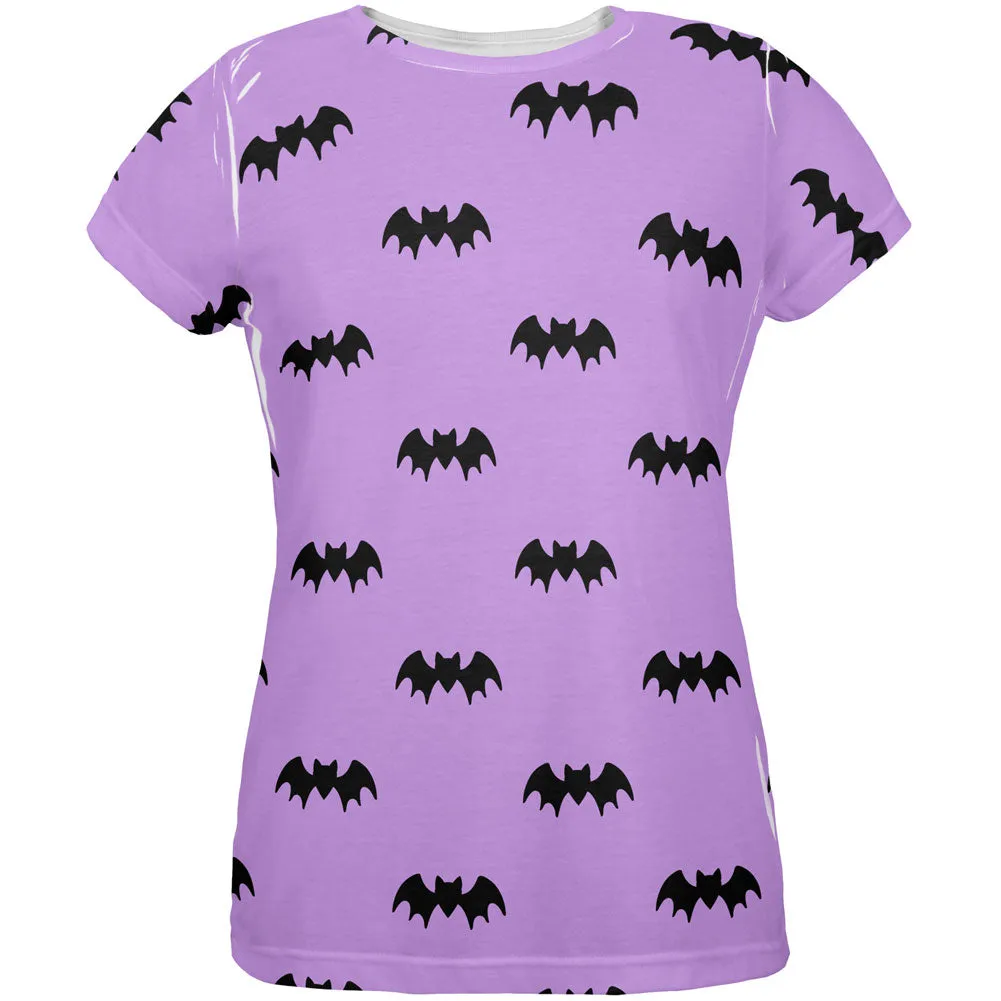 Halloween Bats Pattern All Over Womens T Shirt sold by Old Glory