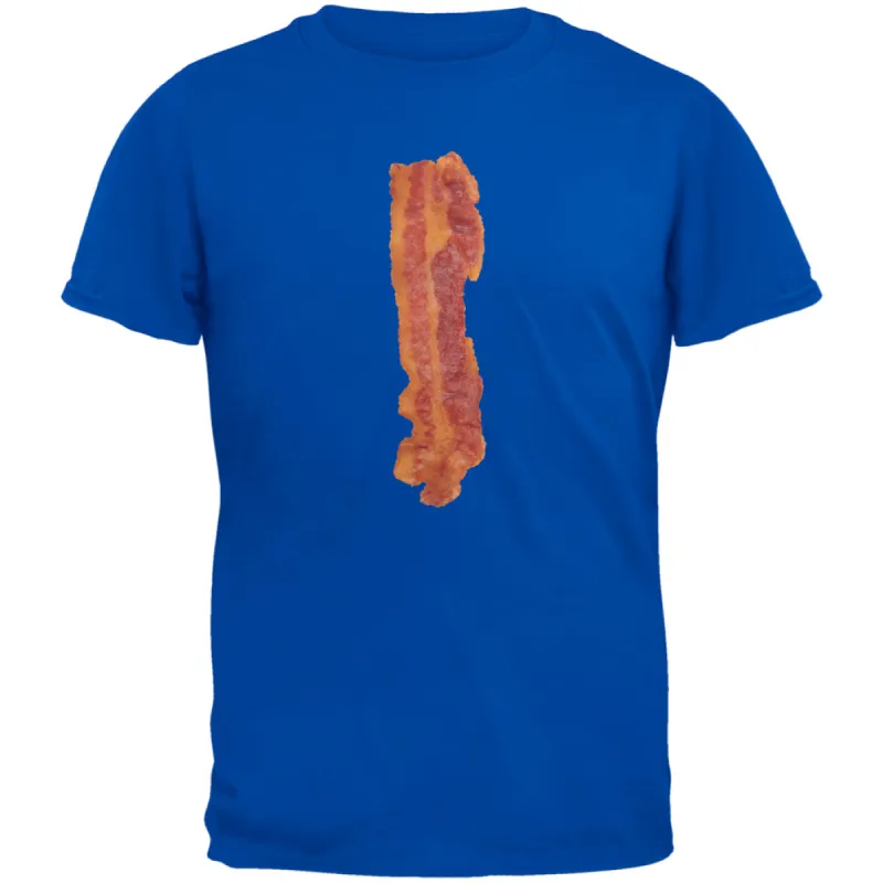 Bacon Strip Blue Adult T-Shirt sold by Old Glory