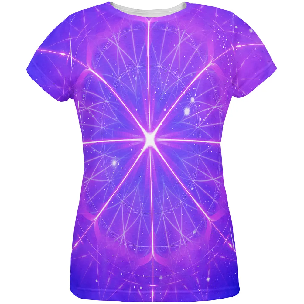 Celestial Gateway Fractal Mandala All Over Womens T Shirt sold by Old Glory