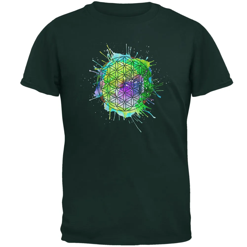 Universal Flower of Life Sacred Geometry Mens T Shirt sold by Old Glory