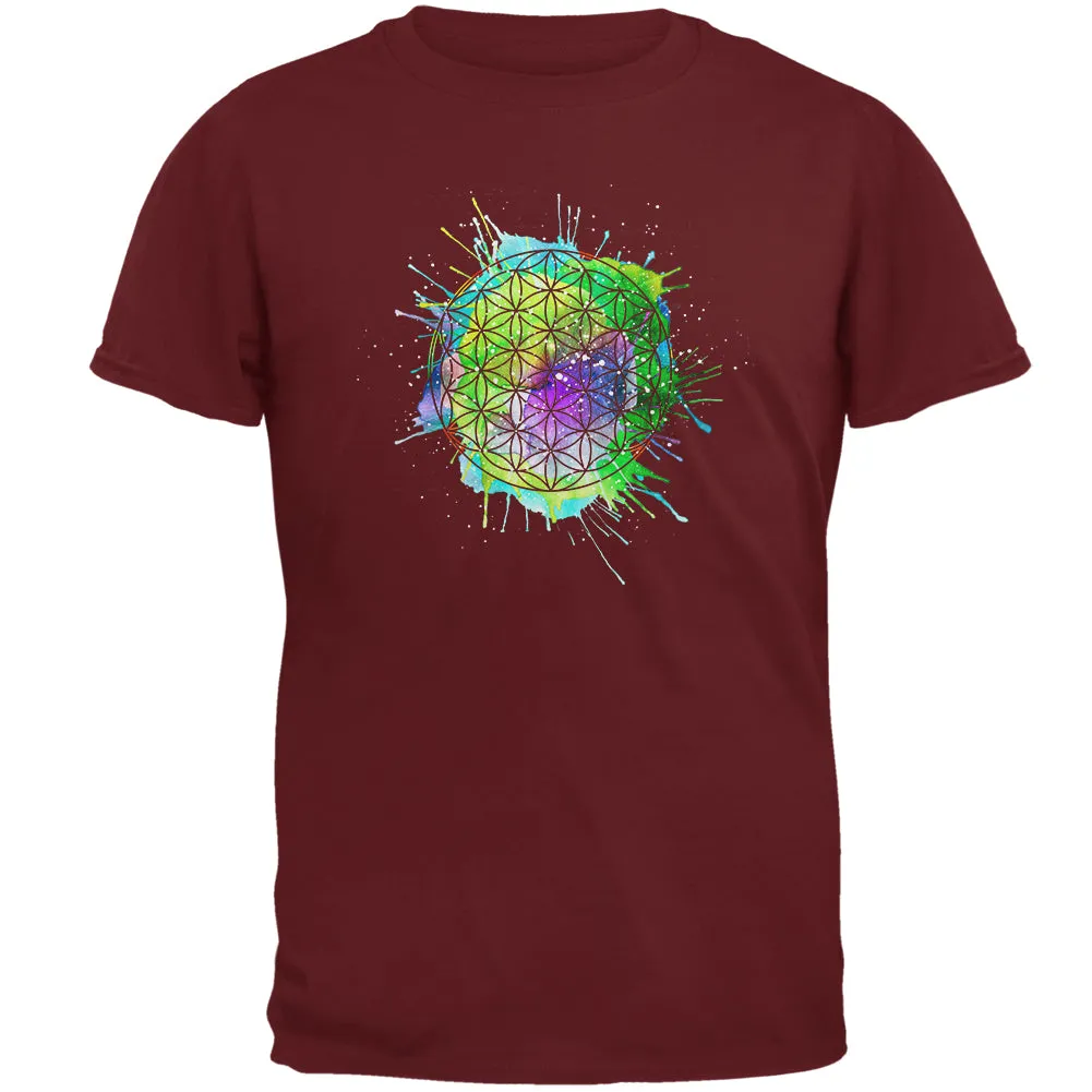 Universal Flower of Life Sacred Geometry Mens T Shirt sold by Old Glory product image thumbnail 2