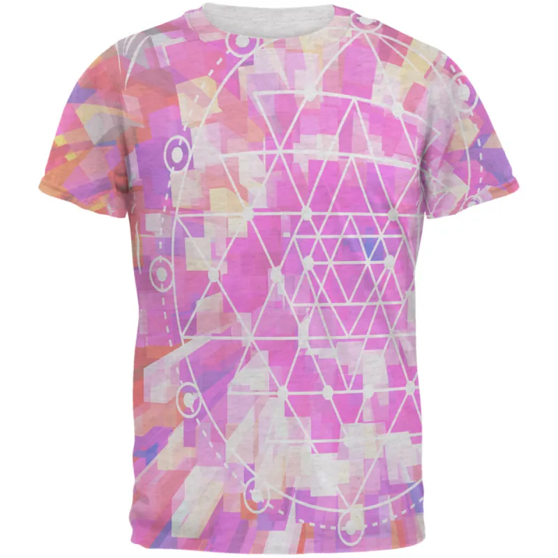 Sri Yantra Sacred Geometry Men's Soft T-Shirt sold by Old Glory