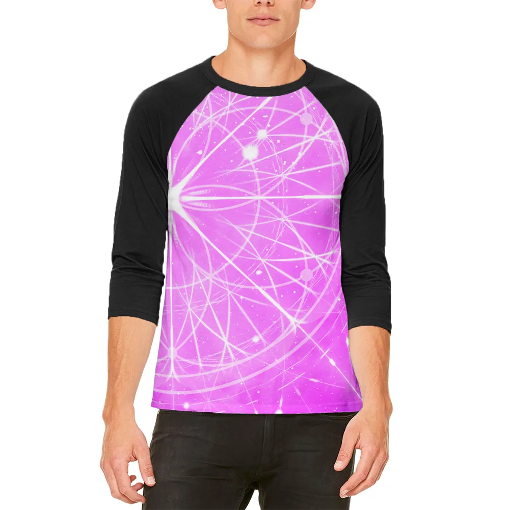 Seed of Life Celestial Mandala Mens Raglan T Shirt sold by Old Glory