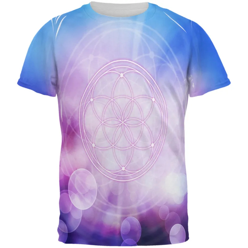 Sacred Geometry Seed of Life All Over Mens T Shirt sold by Old Glory
