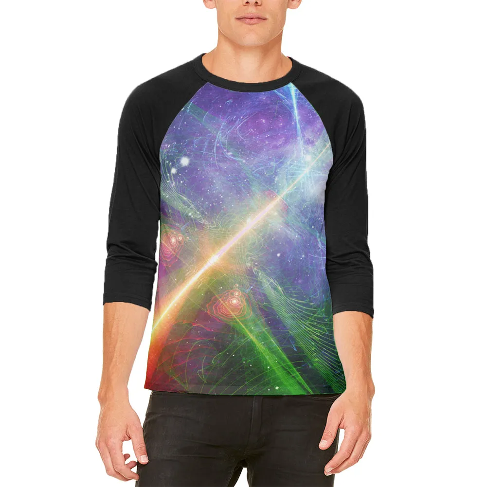 Intergalactic Rave Festival Mens Raglan T Shirt sold by Old Glory