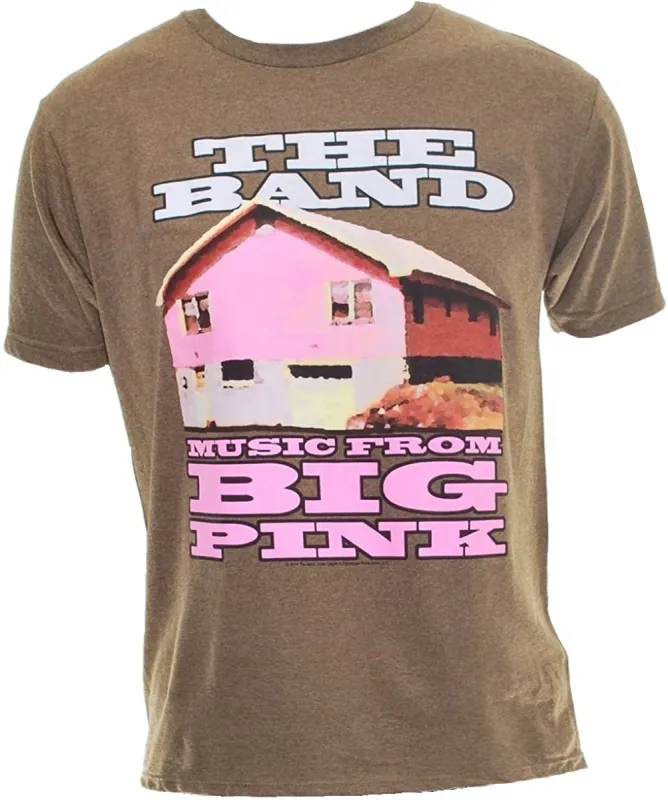 The Band - Big Pink Mens Soft T Shirt sold by Old Glory