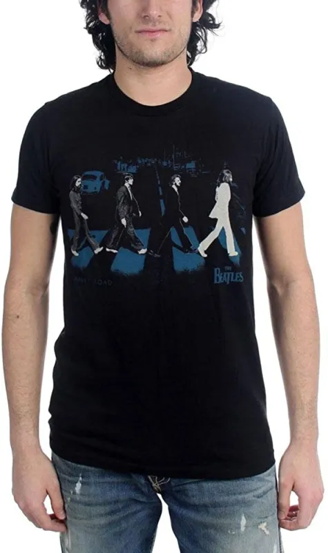 The Beatles - Abbey Stride Mens Soft T Shirt sold by Old Glory