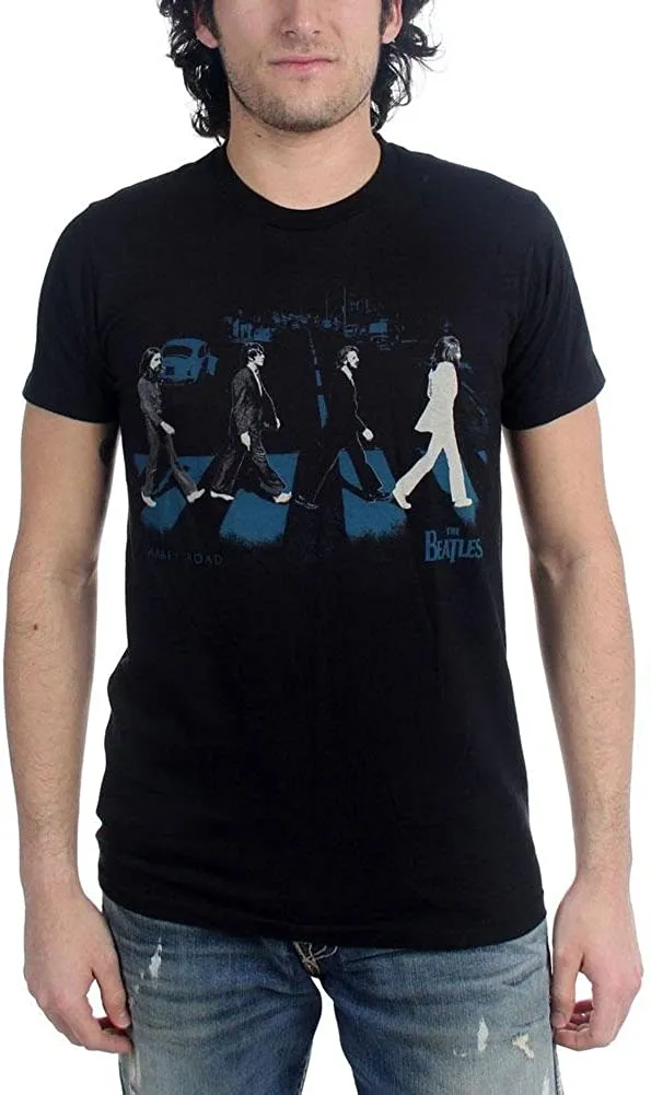 The Beatles - Abbey Stride Mens Soft T Shirt sold by Old Glory