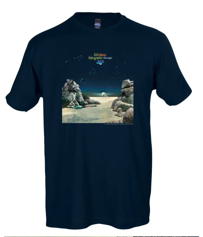 Yes - Tales From Topographic Oceans Mens Soft T Shirt sold by Old Glory