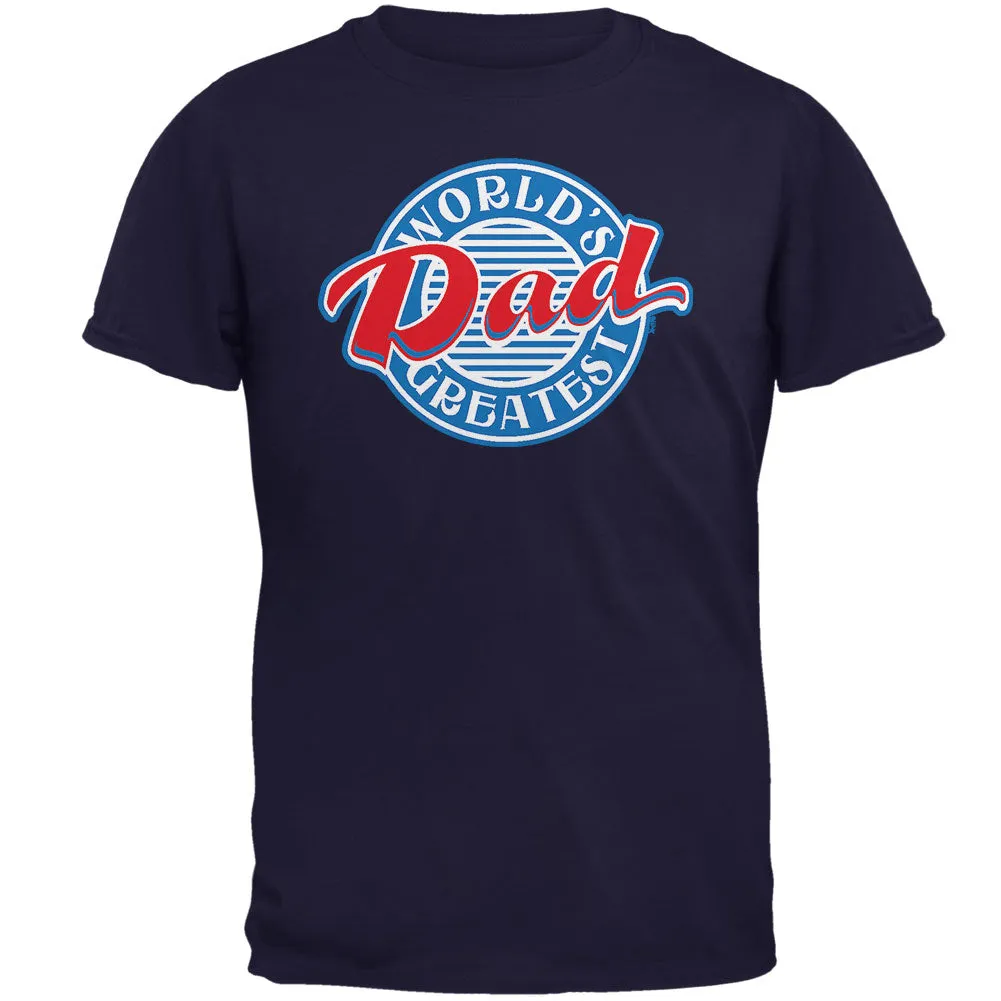World's Greatest Dad Circle Mens T Shirt sold by Old Glory product image thumbnail 2