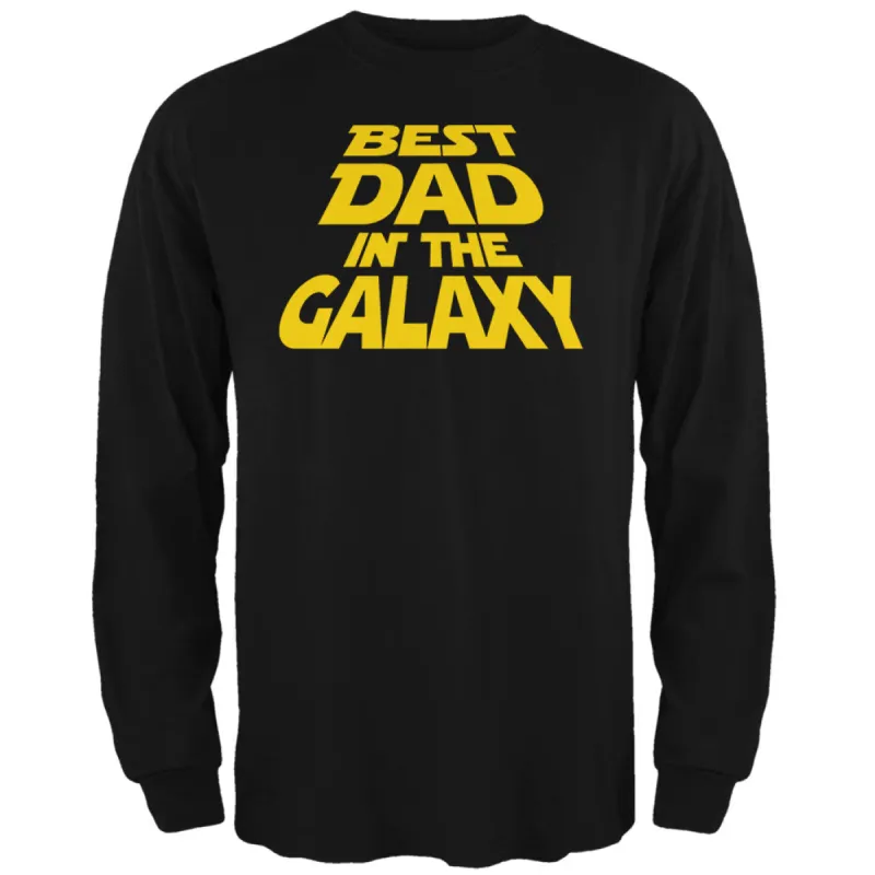 Best Dad In The Galaxy Mens Long Sleeve T Shirt sold by Old Glory