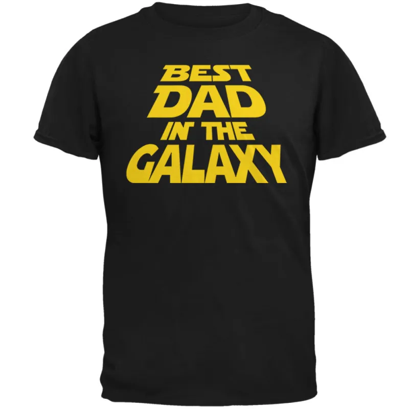 Best Dad In The Galaxy Mens T Shirt sold by Old Glory