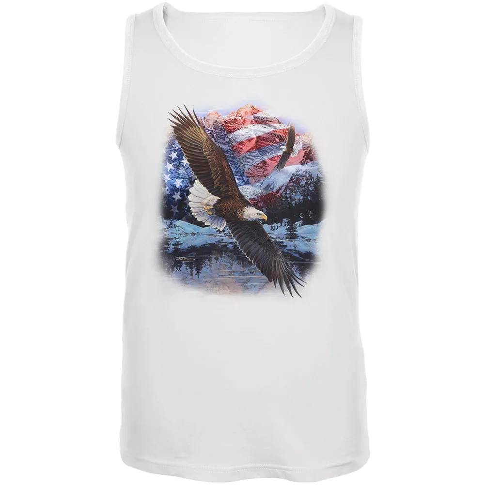 4th Of July American Flag Bald Eagle Mens Tank Top sold by Old Glory product image thumbnail 4