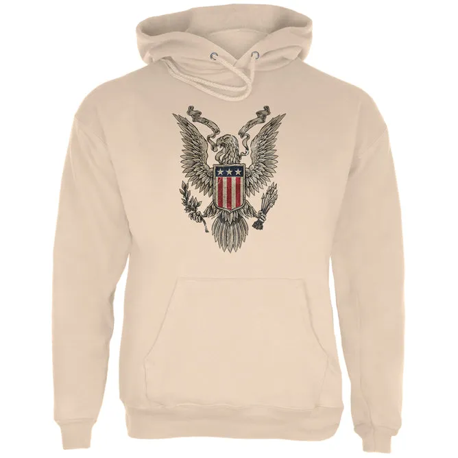 4th July Born Free Vintage American Bald Eagle Mens Hoodie sold by Old Glory product image thumbnail 4