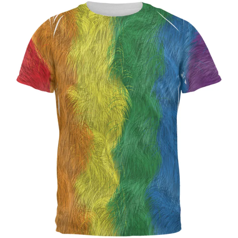 LGBTQ Furry and Proud All Over Mens T Shirt sold by Old Glory