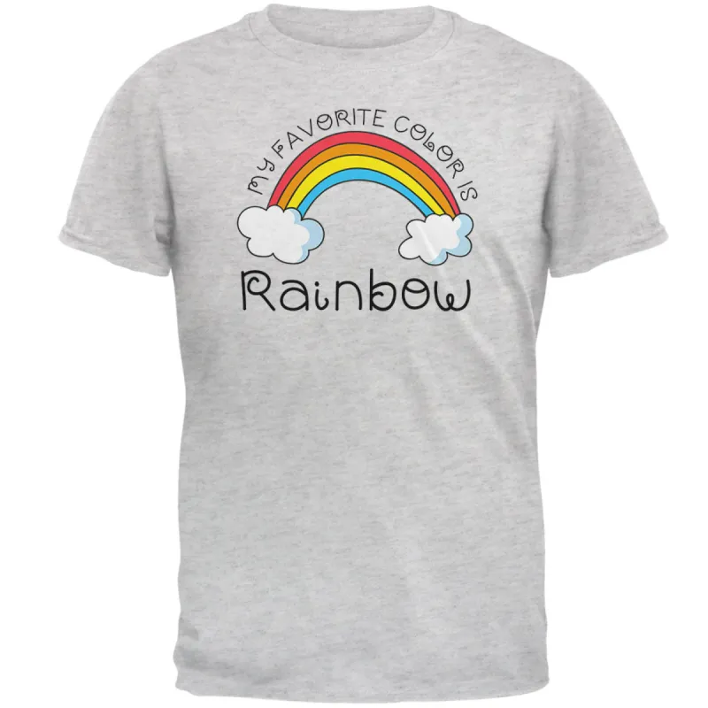 Rainbow is my Favorite Color Mens T Shirt sold by Old Glory