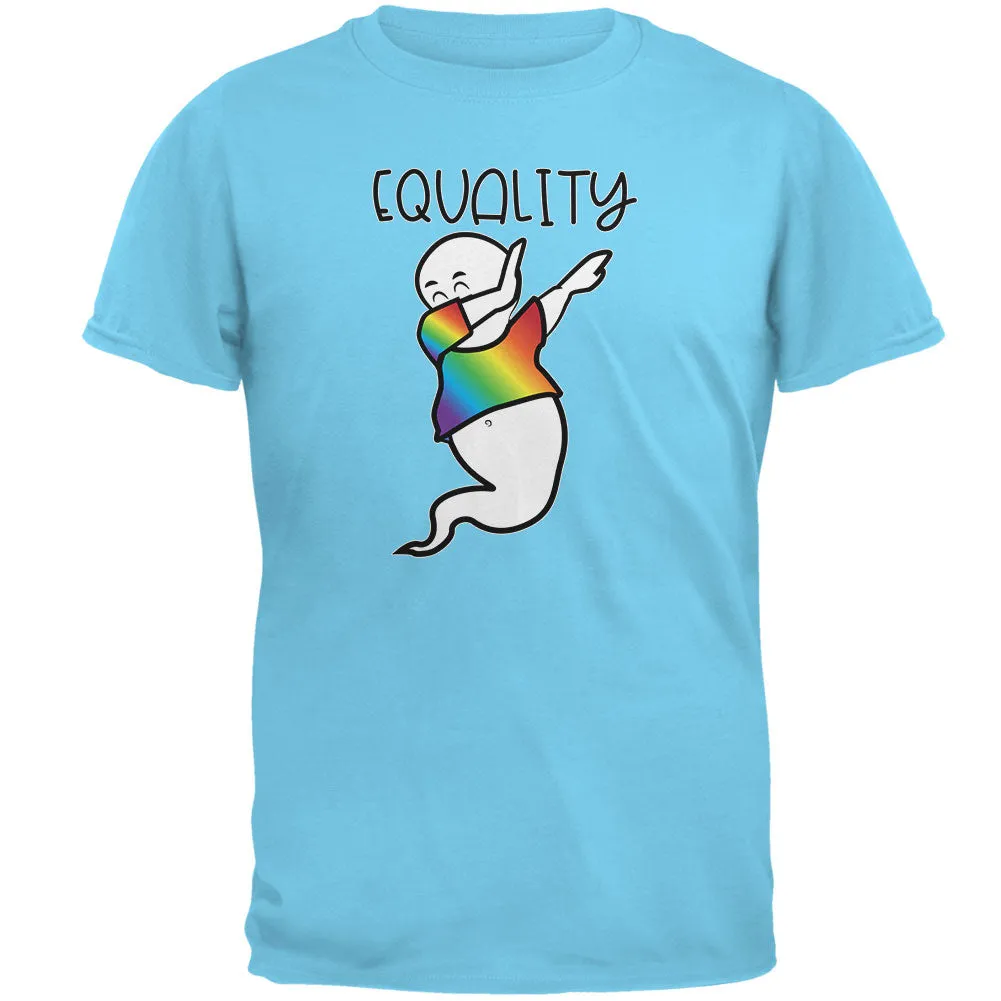LGBTQ Dabbing Gay Ghost Pride Equality Mens T Shirt sold by Old Glory product image thumbnail 5