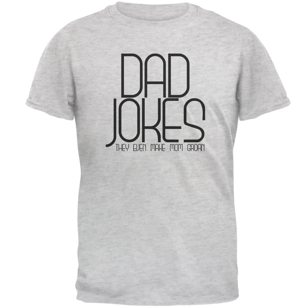 Father's Day Dad Jokes Make Mom Groan Mens T Shirt sold by Old Glory product image thumbnail 3